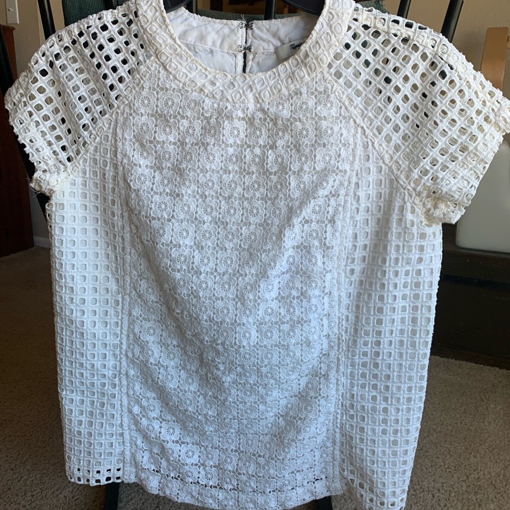 Madewell Lace Top